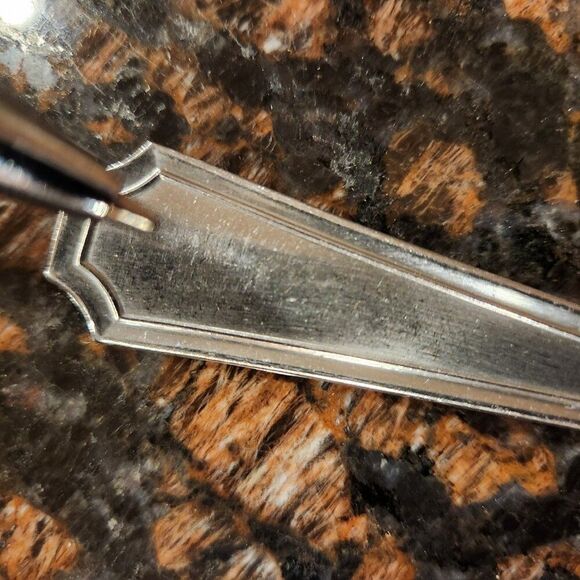 Towle ANNANDALE Set of 4 Salad Forks Satin Stainless Flatware 18-10 Germany 7" - Picture 7 of 7